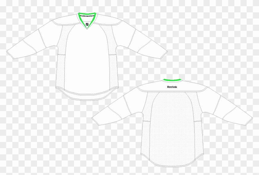 Blank Hockey Jersey Template - Motocross Jersey Template Blank Clipart #1501560