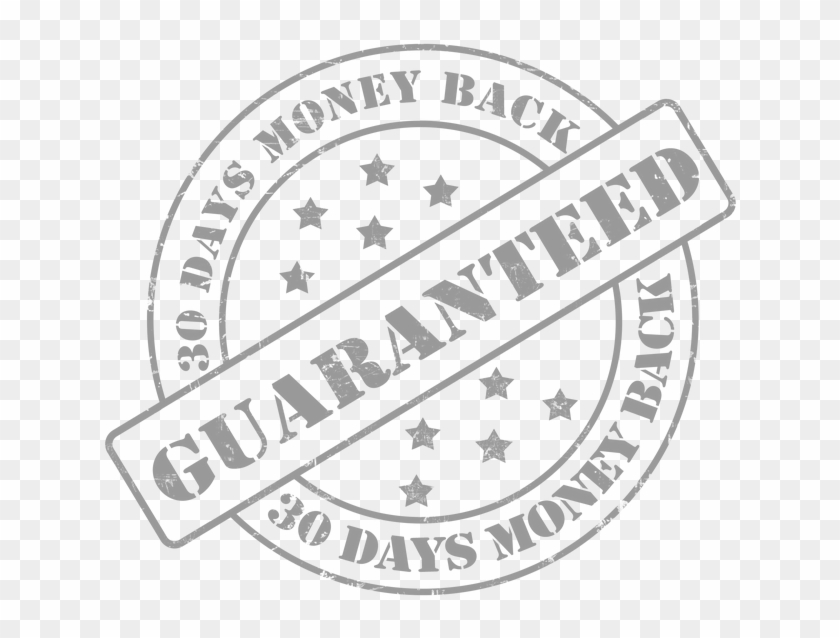 30 Days Money Back Guaranteed - Friday Harbor Clipart #1501593