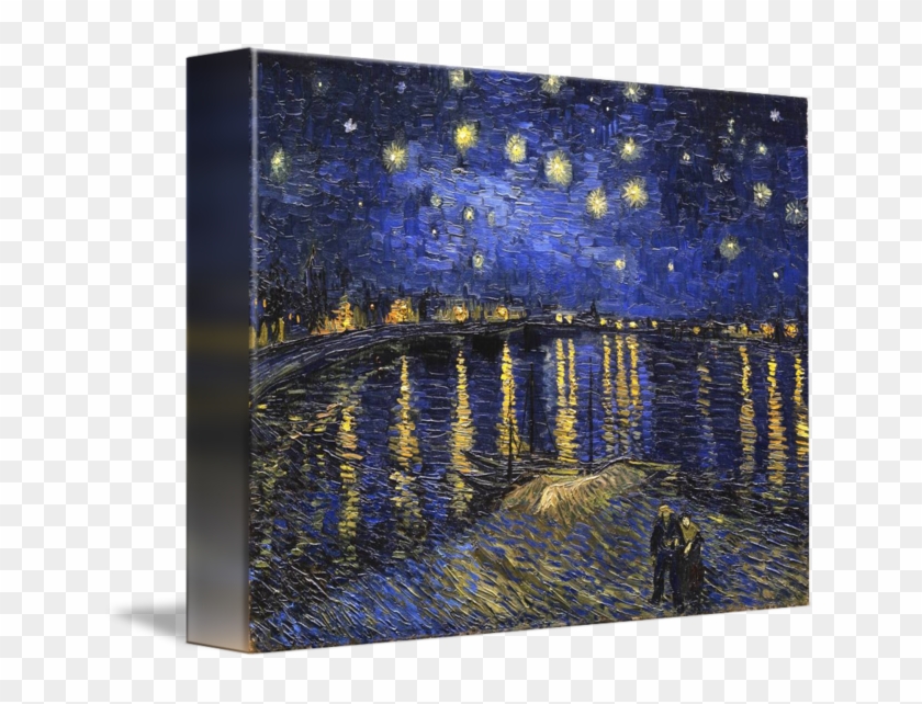 Vincent Van Gogh Over The Rhone By - 5 Famous Paintings Vincent Van Gogh Clipart