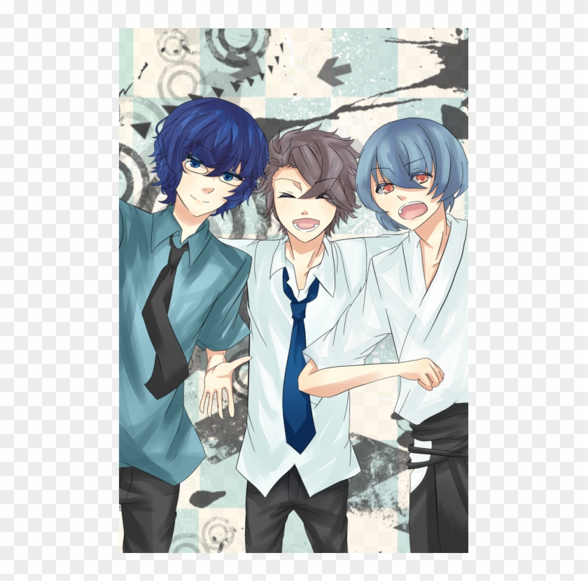 Iku Mizushima, Kazuki Shiranui, Homare Kanakubo - Pokemon Team Plasma Clipart