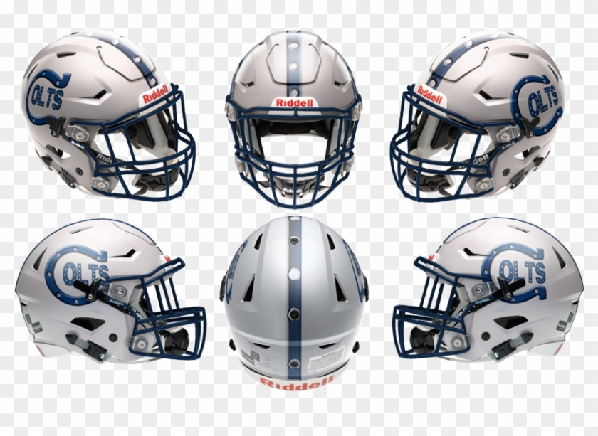 5961b3bd1fb81 Coltsspeedflex6view - Charlotte 49ers Football Helmet Clipart #1501851