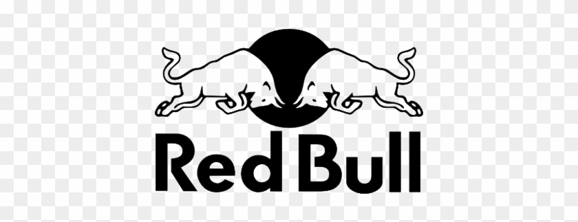 The Gallery For Red Bull Logo Black And White Png Red Bull Clipart Pikpng