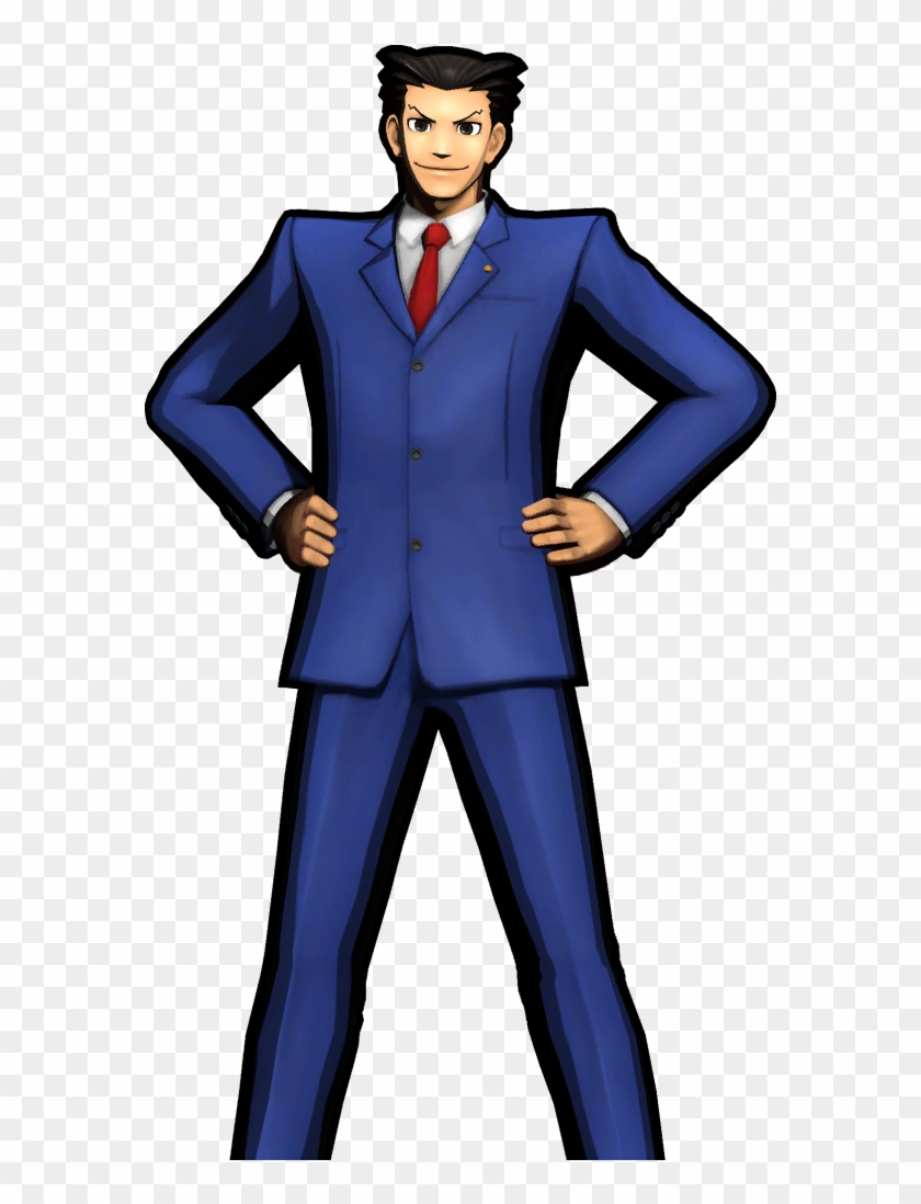 Phoenixwright Ultimate Mvc3 Full Victory - Marvel Vs Capcom 3 Phoenix Wright Png Clipart