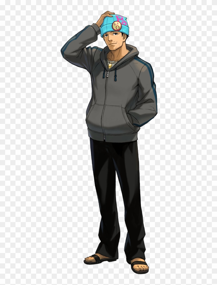 Former Attorney - Ace Attorney Hobo Phoenix Clipart #1502337