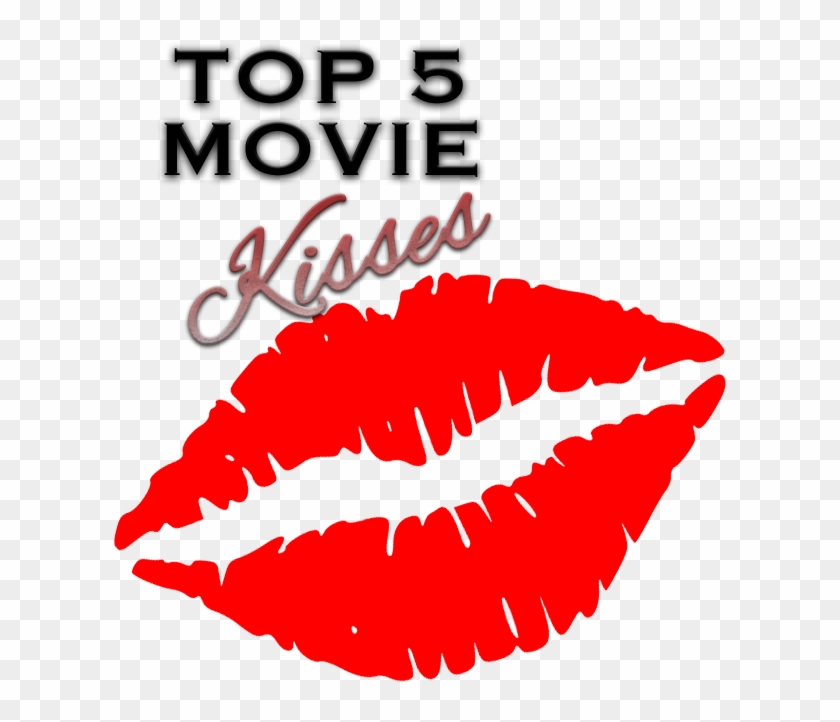 Top 5 Movie Kisses We Want To Experience - Lips Clip Art - Png Download