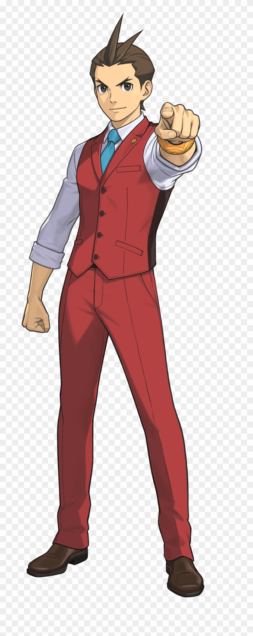 Ryan Spruin On Twitter - Apollo Justice Spirit Of Justice Clipart #1502649