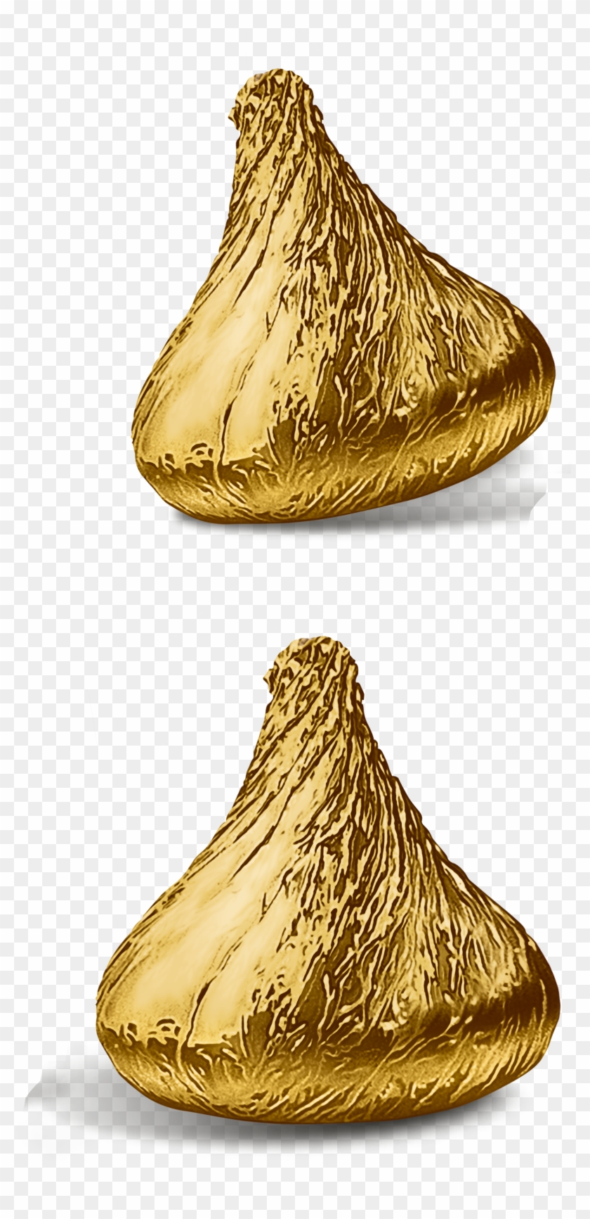 2022 X 4149 4 - Hershey Kisses Gold Foil Clipart #1502653