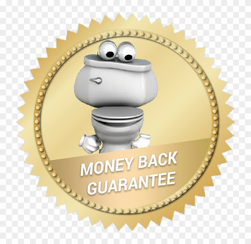 Your Automatic 30 Day Money Back Guarantee - Gold Seal Vector Png Clipart