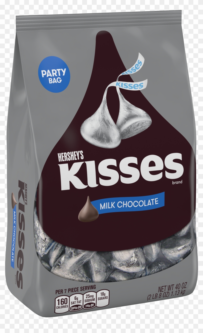 Hershey's Kisses, Milk Chocolate Candy, 40 Oz - Hershey's Kisses Milk Chocolate Clipart #1503411