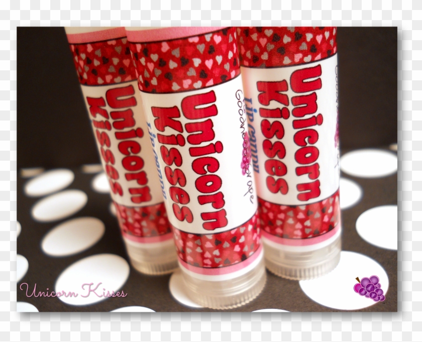 Unicorn Kisses Lip Balm Blue Raspberry And Cotton Candy - Colorfulness Clipart #1503461
