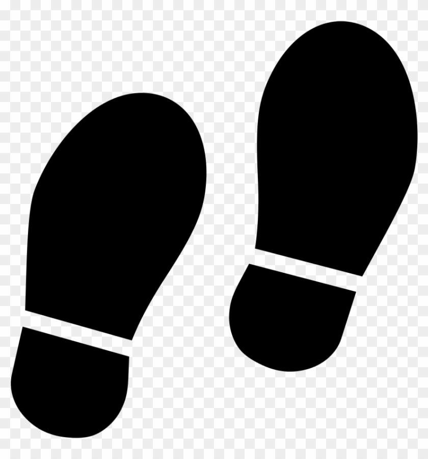 Footsteps Png Hd - Clip Art Foot Step Transparent Png #1503494