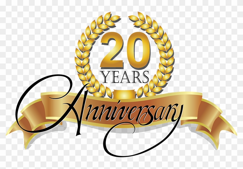 Service Advertising Clip Art - Service Anniversary 20 Years - Png Download