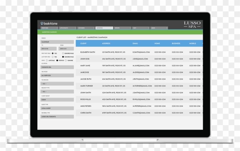 Marketing And Retention - Spa Software Clipart #1503521