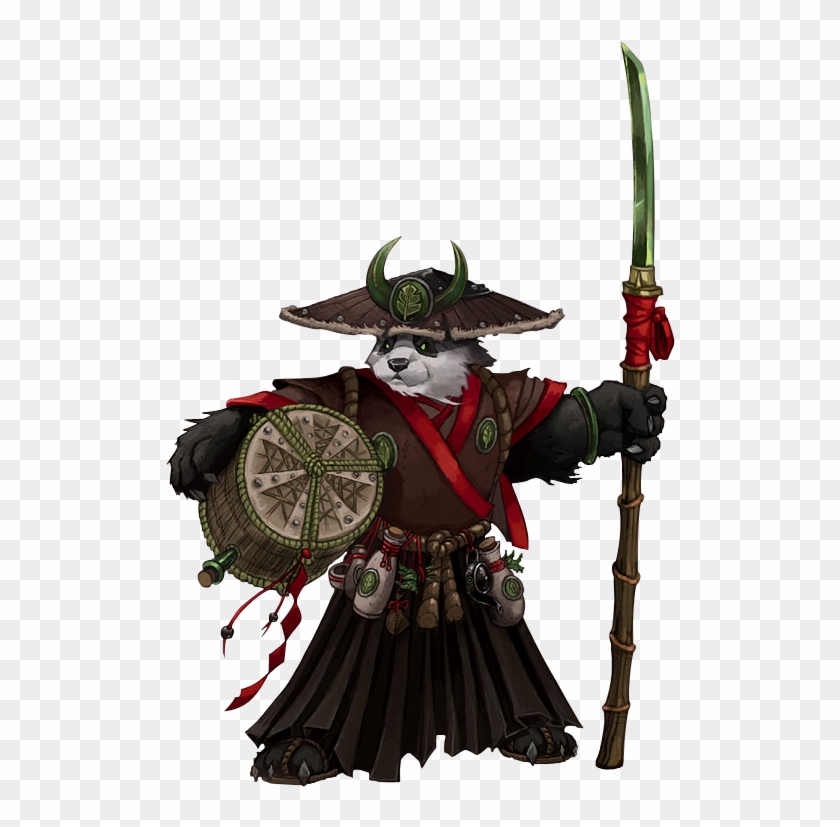 Pandaren Brewmaster Clipart