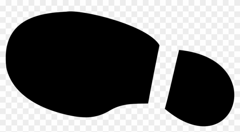 Shoes Footsteps Png - Big Shoe Print Clipart #1503603