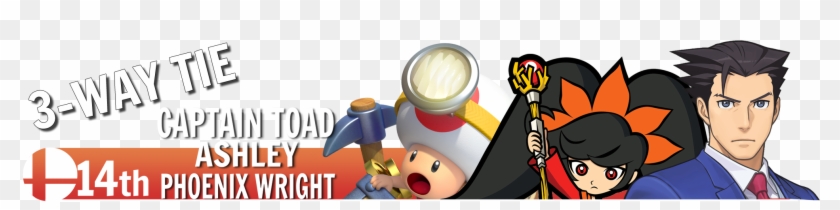 Victory Music - Phoenix Wright - Ashley Wario Ware Clipart