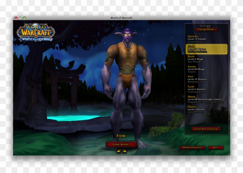 That's A Picture Of My Wow Character, Frink Clipart #1504224