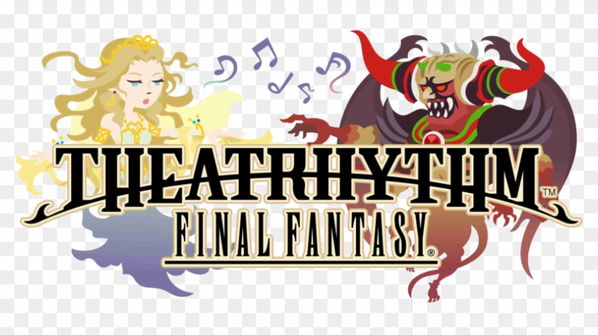 3502tff Logo Rgb1 - Theatrhythm Final Fantasy Logo Clipart #1504448