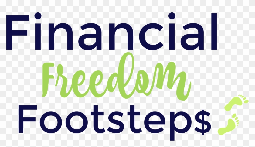Financial Freedom Footsteps - Calligraphy Clipart