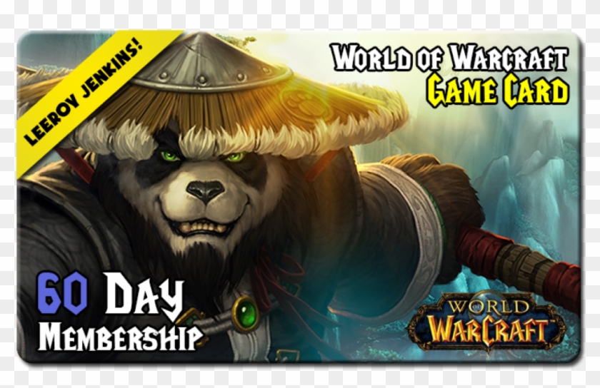 World Of Warcraft Game Card - Mist Of Pandaria Clipart