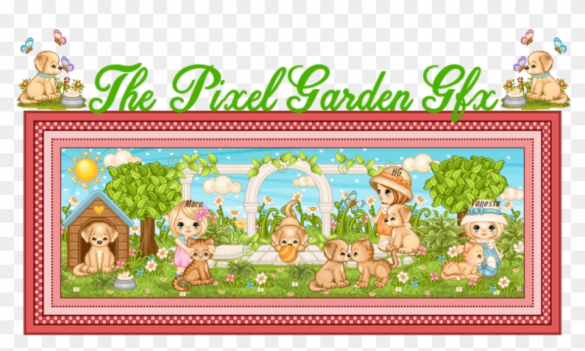 The Pixel Garden ♡ - Cartoon Clipart #1504564