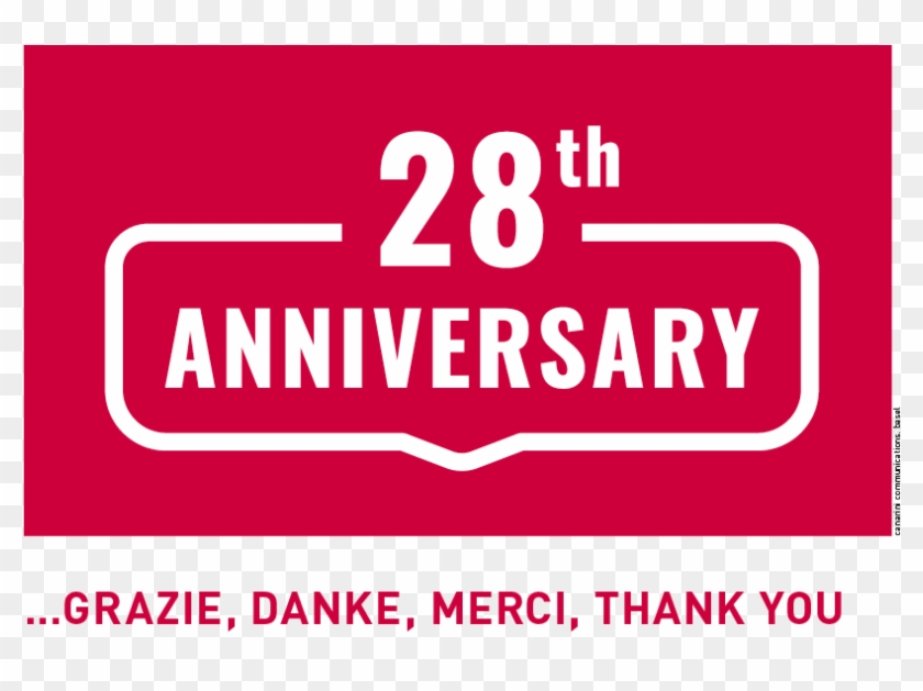 28th Anniversary - 28th Anniversary Png Clipart