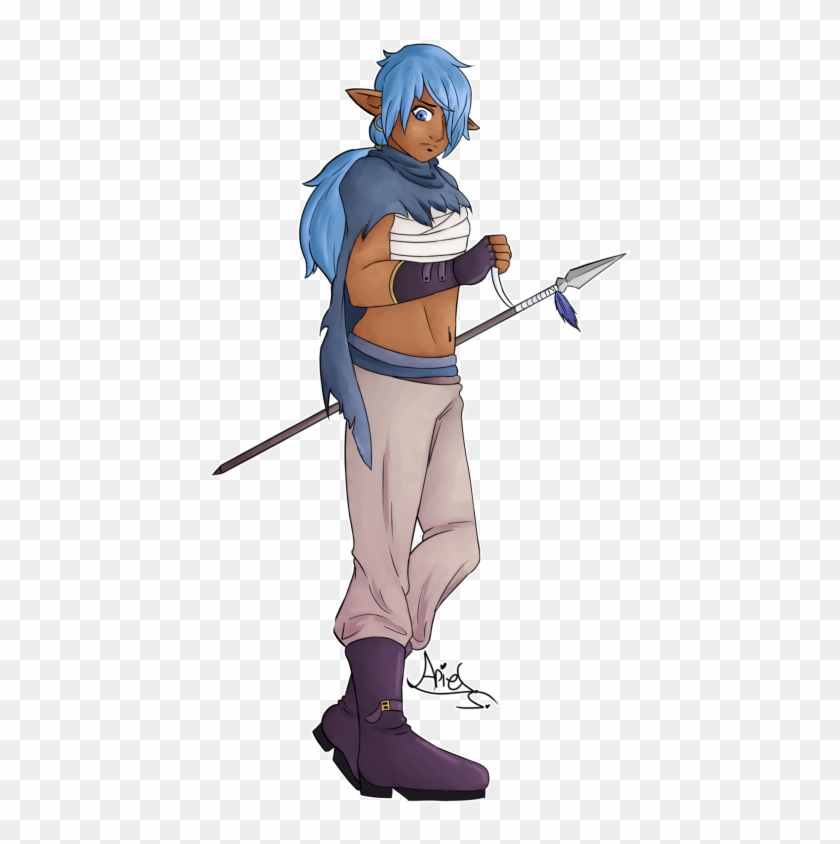 An Example Of A Desert Elf - Cartoon Clipart #1505463