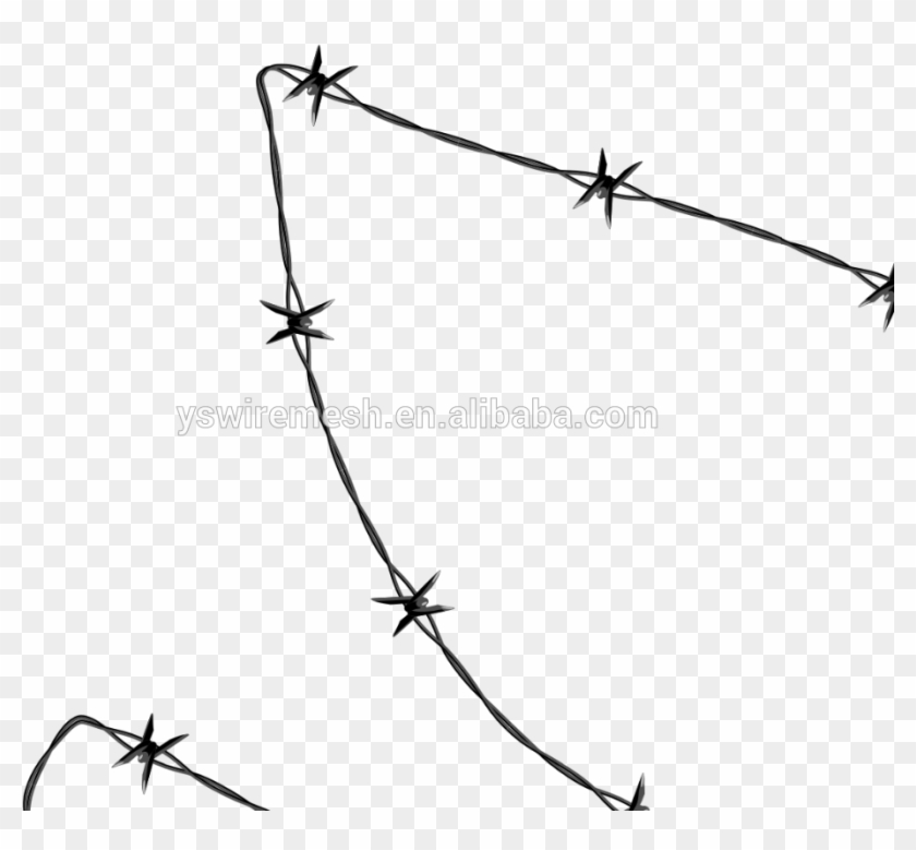 Barbed Wire - Barbed Wire Clip Art - Png Download