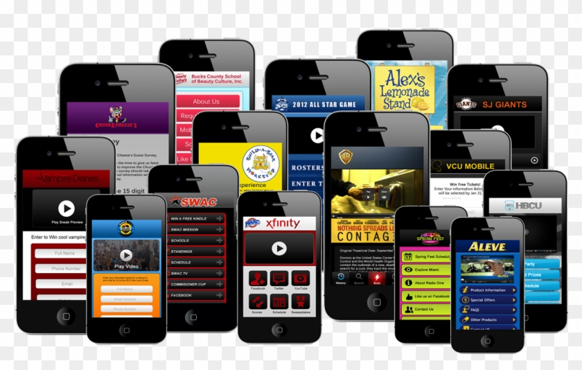 Different Type Of Mobile Phone , Png Download - Mobile Shop Visiting Card Clipart