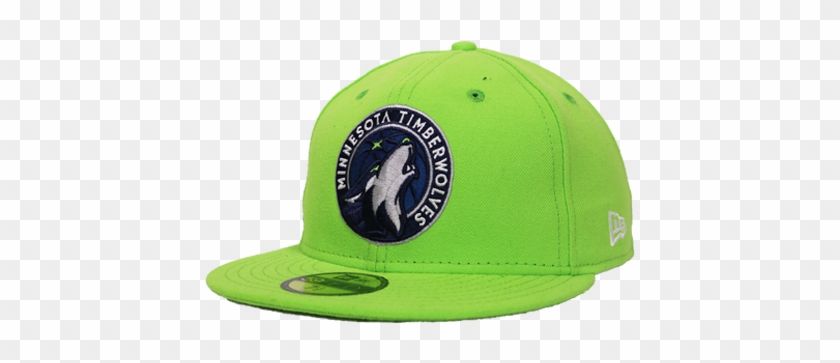 Minnesota Timberwolves Green Global Icon Fitted Hat - Minnesota Timberwolves Green Hat Clipart
