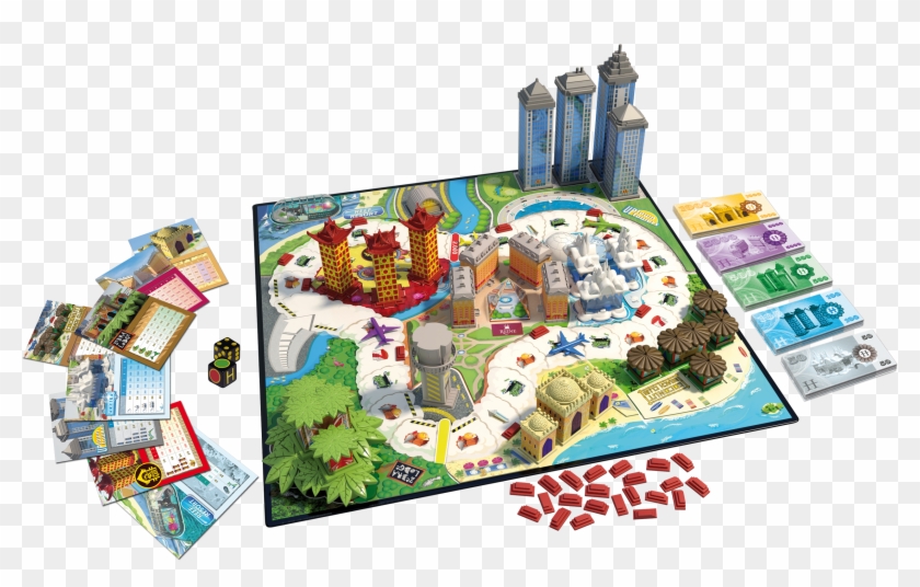 Hot01 Eclate - Hotel Tycoon Board Game Clipart #1505913