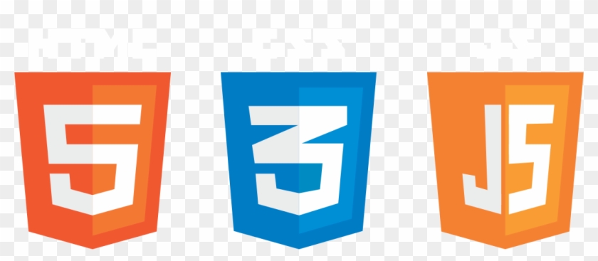 Html, Css And Javascript Logo - Html5 Css3 Js Logo Clipart #1506141