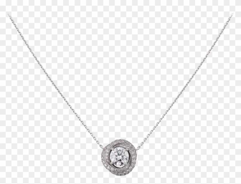 White Gold Chain Png - Locket Clipart #1506169