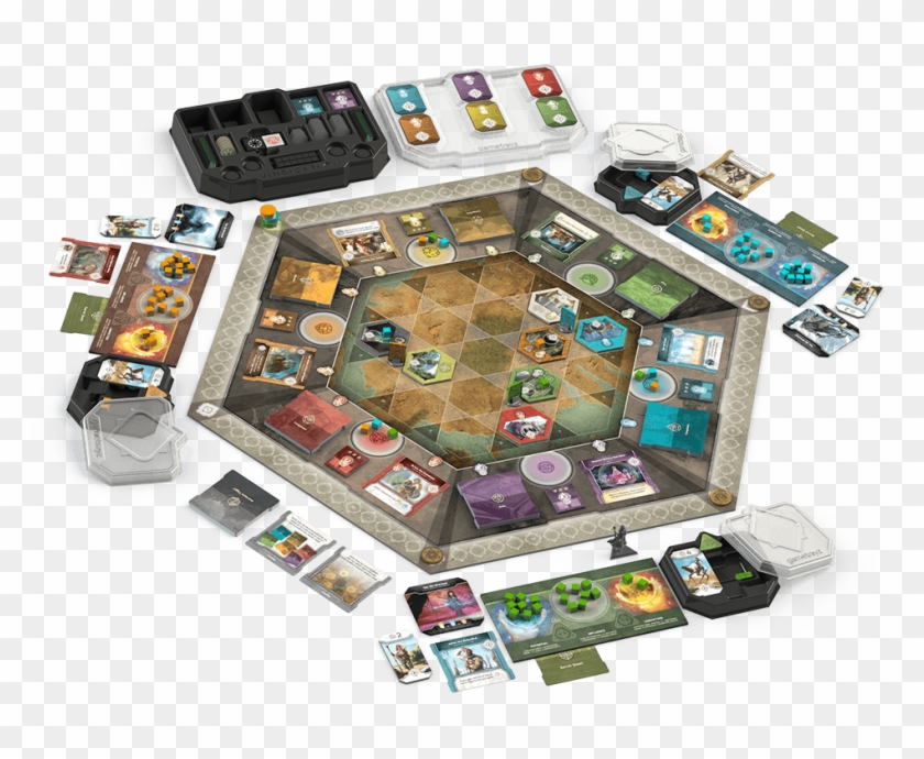 Included Components - Vindication Board Game Clipart