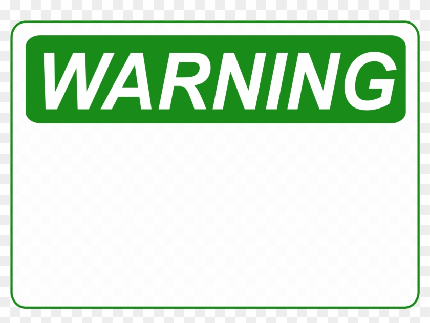 This Free Icons Png Design Of Warning Clipart #1506439