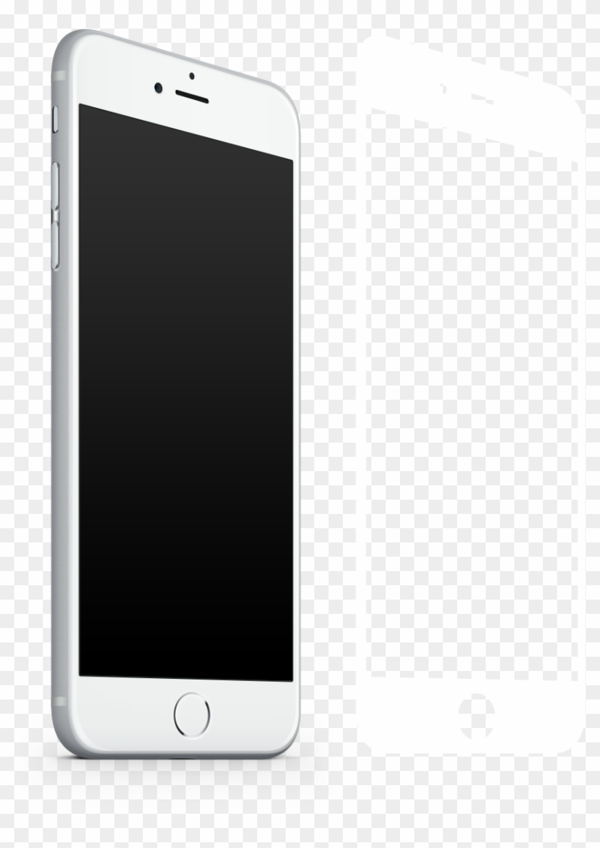 White Iphone Png - White Apple I Phone 7 Clipart #1506547
