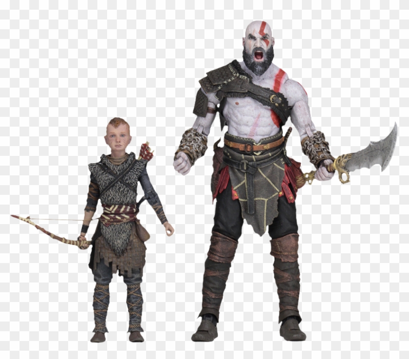 God Of War - Neca Kratos And Atreus Clipart