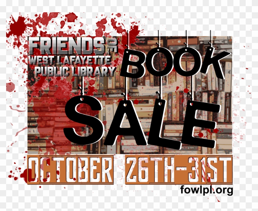 2018 Fall Book Sale - Splatter Clip Art - Png Download