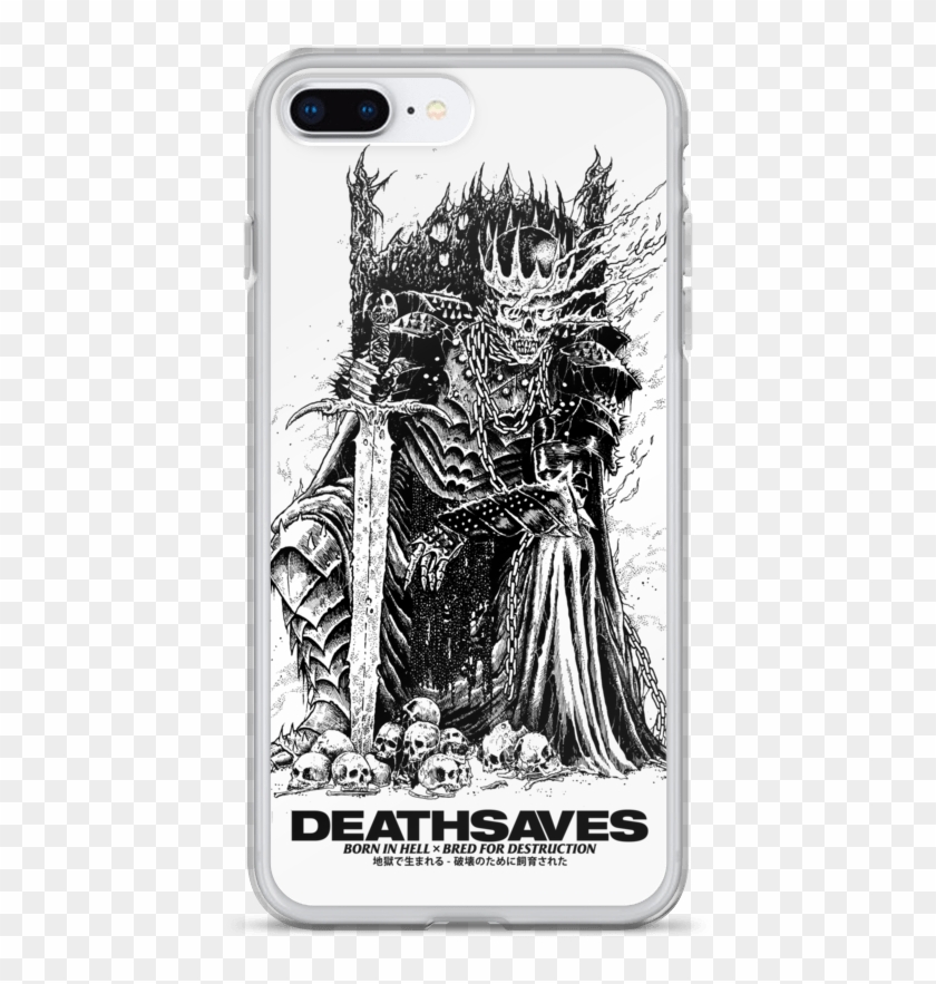 Death Knight [white] Iphone Case - Mobile Phone Case Clipart