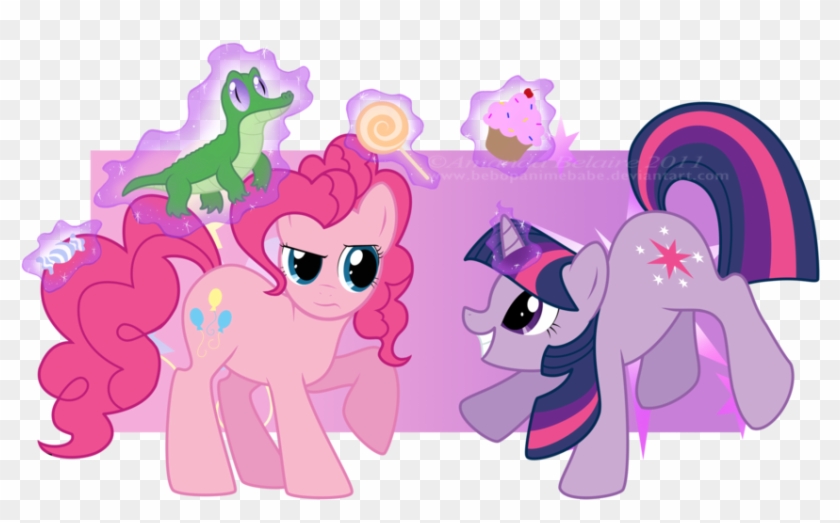 Here Is Something Different For A Jackie Chan Adventures - My Little Pony Pinkie Pie And Twilight Sparkle Clipart