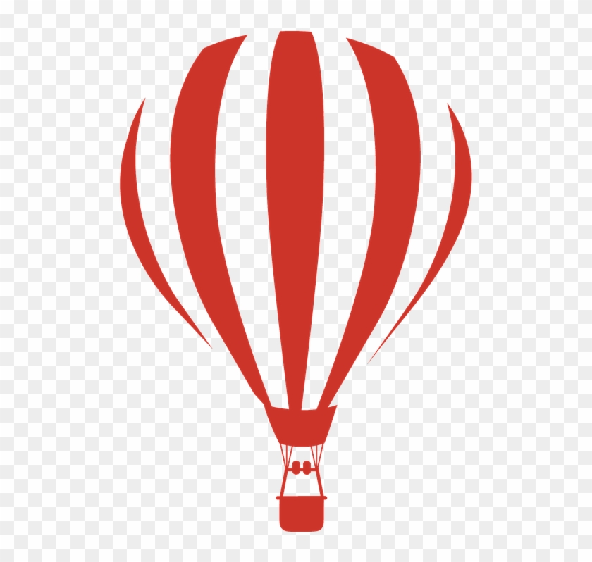 Black And White Air Balloons Clipart , Png Download - Hot Air Balloon Black And White Png Transparent Png