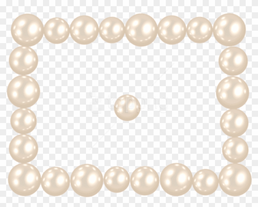 Free Png Pearl Frame Png Images Transparent - Pearl Frame Png Clipart #1507683