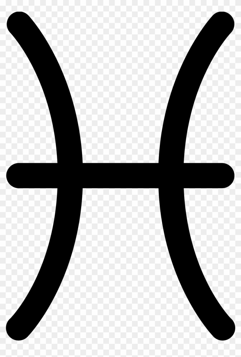 Pisces Png - Pisces Symbol Png Clipart #1508232