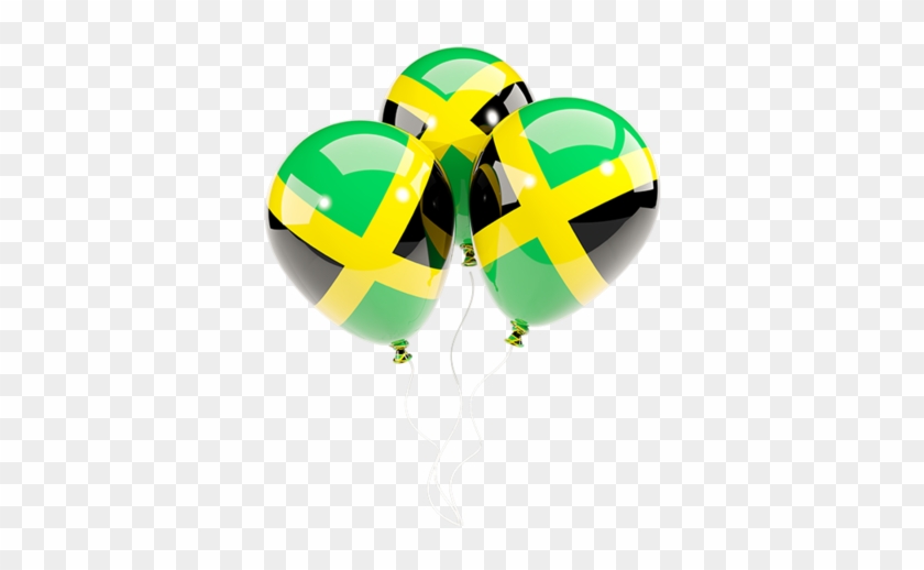 Illustration Of Flag Of Jamaica - Balloon Clipart