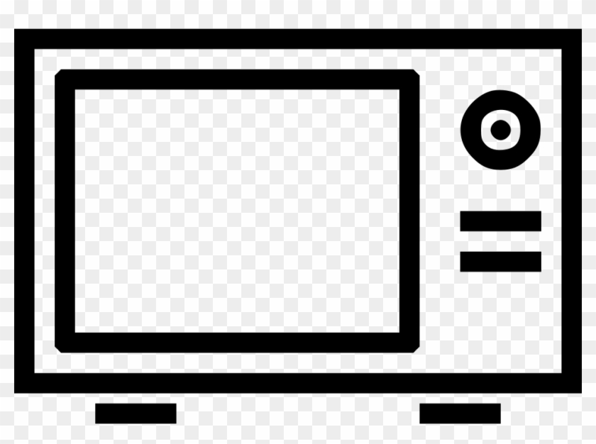 Microwave Oven Bake Heat Appliance Cook Svg Png Icon - Circle Clipart #1508459