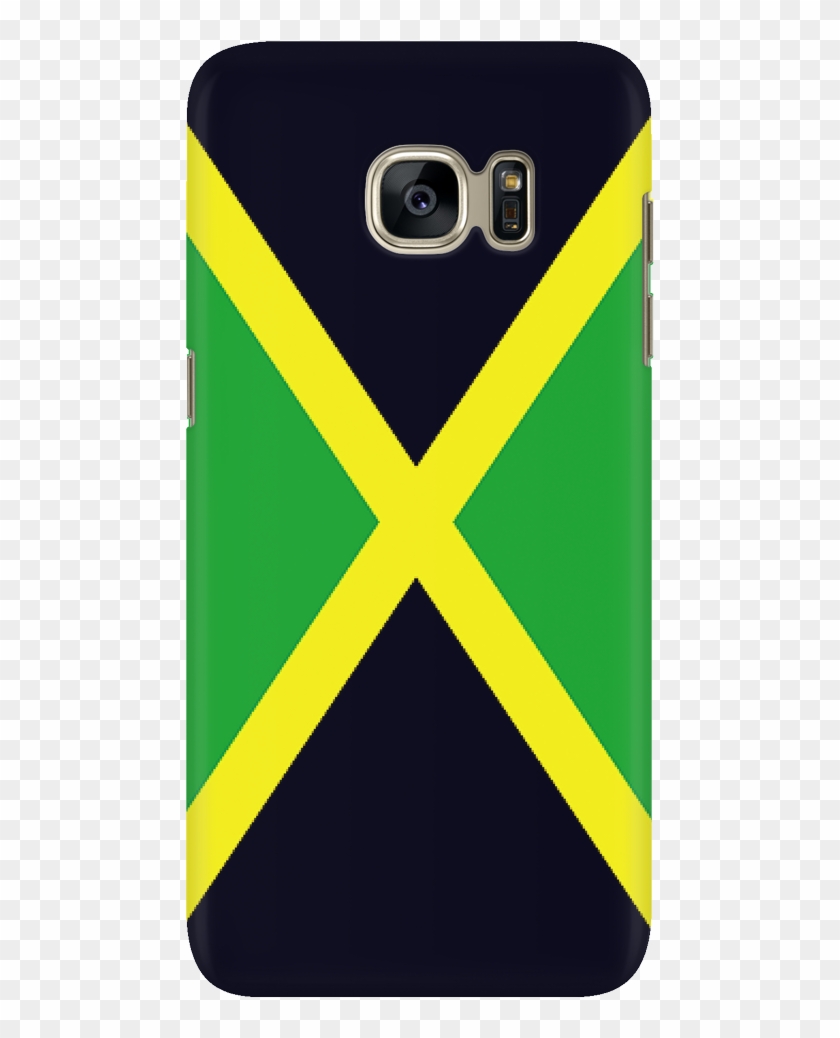 Jamaican Flag Samsung Galaxy S7 Phone Case - Smartphone Clipart #1508676
