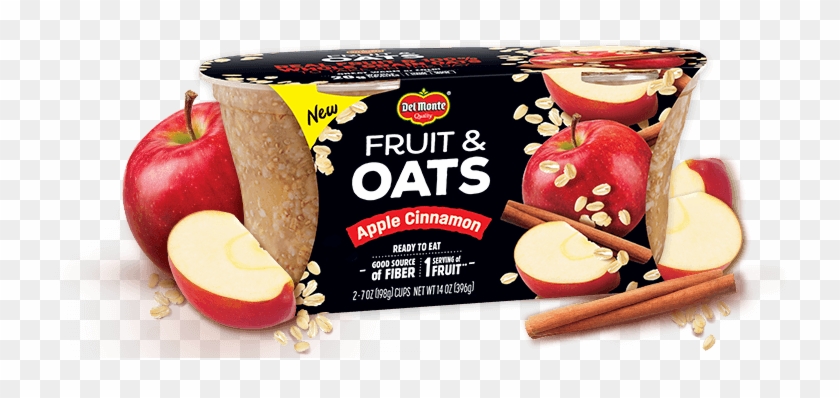 Fruit Oats Category - Del Monte Fruit And Oats Apple Cinnamon Clipart #1508871