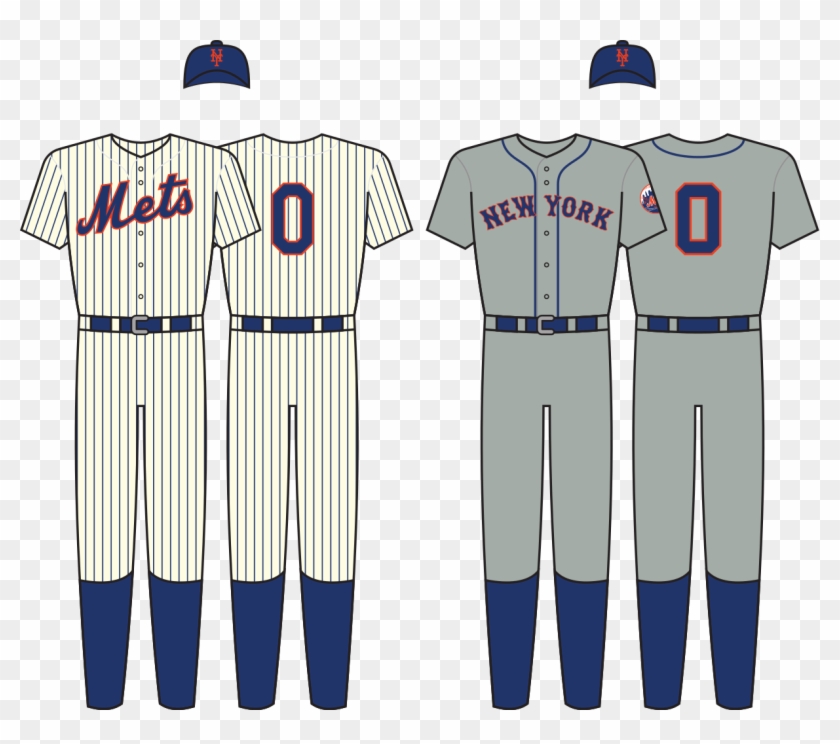 1962 Mets Uni - Logos And Uniforms Of The New York Mets Clipart #1508922