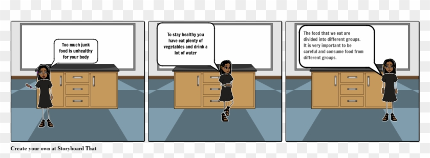 Healthy Eating - Limiting Reactant Cartoon Clipart #1509734