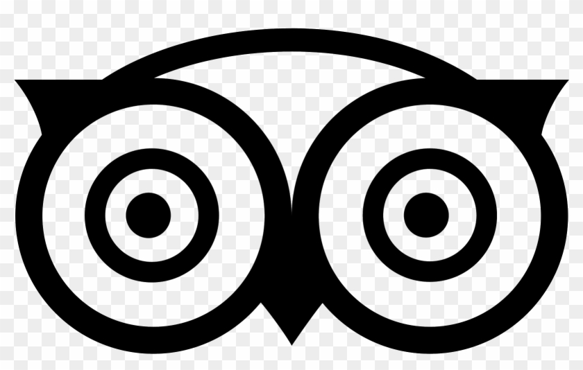 Icona Tripadvisor Png - Black Trip Advisor Logo Clipart #1509857